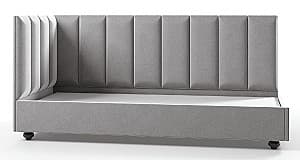 Детская кровать ML Mobila Шарм 5 левый (90x200) Светло-Серый