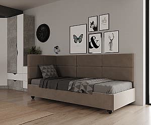 Детская кровать ML Mobila Шарм 6 левый (90x200) Коричневый