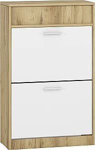 Обувница MG-Plus Sydney Крафт Золотой/Белый