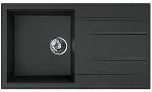 Chiuveta de bucatarie Milo Retto RET.G.1KDO.BU-A Graphite Rock