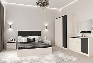 Спальня Yasen Монако №1 Кашемир (Бежевый) / Элегантный Серый Софттач