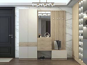 Прихожая Yasen Верто Дуб Сонома / Кашемир (Бежевый)