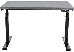 Офисный стол CUSTÓ FlexiDesk Plus Серый (F235)/Черный 140x70 см