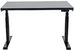 Masa de birou CUSTÓ FlexiDesk Plus Negru/Negru 180x70 cm