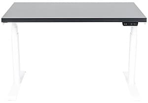 Masa de birou CUSTÓ FlexiDesk Plus Negru/Alb 140x70 cm