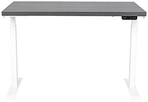Masa de birou CUSTÓ FlexiDesk Gri/Alb 120x70 cm