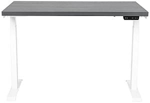 Masa de birou CUSTÓ FlexiDesk Gri/Alb 140x70 cm