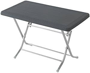 Masa Sonmez Zeugma Rattan 70x120 Antracit