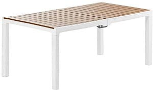 Masa Sonmez Madeira Caramell/Alb 180x90