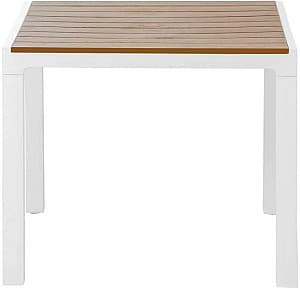 Стол Sonmez Madeira Карамель/Белый 90x90