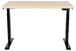 Masa de birou CUSTÓ FlexiDesk Bej/Negru 180x70 cm