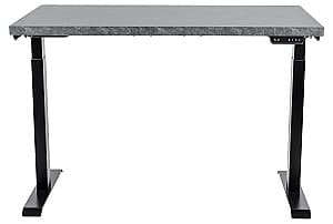 Офисный стол CUSTÓ FlexiDesk Серый (F235)/Черный 140x70 см