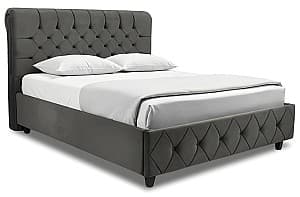 Кровать Alcantara Bianca 160x200 Textile Grey
