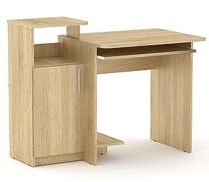 Masa de birou KompaniT SKM-2 Stejar sonoma