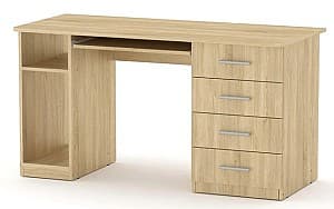 Офисный стол KompaniT СКМ-11 Дуб сонома