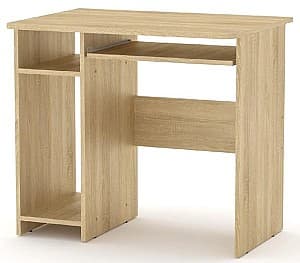 Офисный стол KompaniT СКМ-12 Дуб сонома