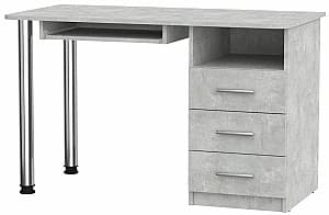 Офисный стол KompaniT СКМ-9 Ателье Светлый (Серый)