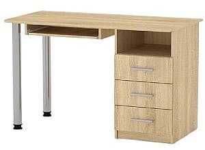 Офисный стол KompaniT СКМ- 9 Дуб сонома (Комплект)