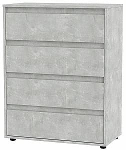 Comoda KompaniT 4 Atelie Deschis (Gri)