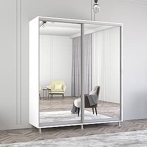Dulap-Cupe Mobildor Lux Aron P 1900 8681 Alb briliant