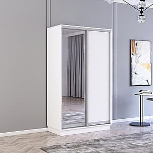 Dulap-Cupe Mobildor Lux Fox 1 L 1000 (Alb Briliant 8681)