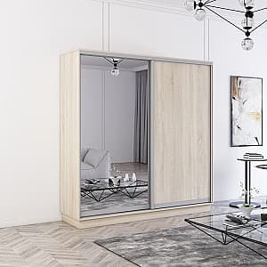 Шкаф-купе Mobildor Lux Fox 1 L 2000 (Sonoma 3025)