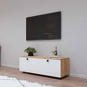 Тумба под ТВ Mobildor Lux ZEN 1.2м Сонома/Белый