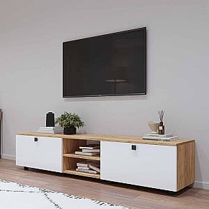 Тумба под ТВ Mobildor Lux ZEN 2.0м Сонома/Белый