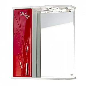 Зеркало для ванной S-M Stuff Red 60 cm