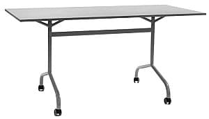 Masa de birou Nowy Styl Runn Aluminiu / Beton (Gri)