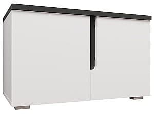 Обувница Sokme Джордан 2Д Белый/Антрацит