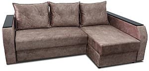 Canapea de colt V-Toms Eldorado E1 (230x140 cm) Maro