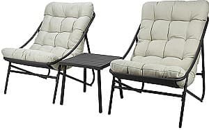 Set de mobila de grădină VLM 49671 Gri