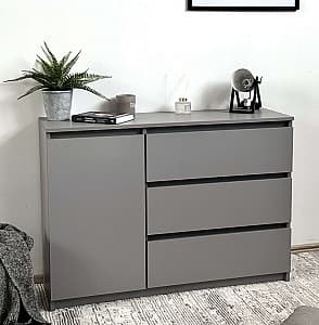 Комод Fabrik Home Havana 3S1D Серый