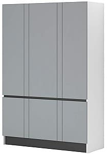 Dulap Fabrik Home Basic 1400 16 mm Frasin Alb / Gri