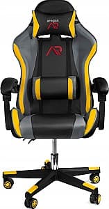 Игровое Кресло Jumi Aragon CM-439962 Черный/Серый/Желтый