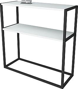 Masă consolă Fabulous Metal Dressuar (White/Black)