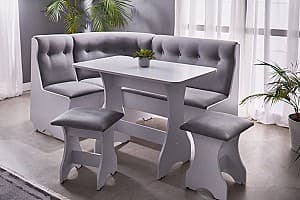 Coltar de bucatarie Ambianta Cleo 2 Eco Alb