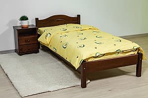 Pat copii MobiCasa L-104 Walnut