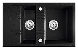 Chiuveta de bucatarie Ferro DRGM3/48/79BA Graphite (09699)