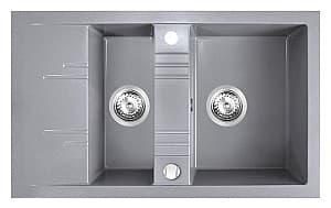 Chiuveta de bucatarie Ferro DRGM3/48/79GA Gray (04179)