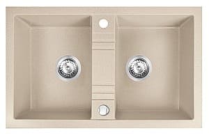 Кухонная мойка Ferro DRGM2/48/78SA Sand (04989)