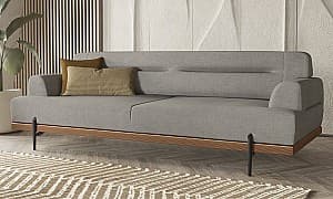 Canapea Modalife Linen 3S Light Grey (Gri Deschis)