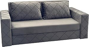 Canapea V-Toms Enigma N3E5 (180x93 cm) Gri Deschis