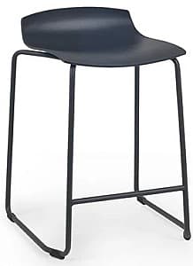 Scaun pentru bar Papatya X-Treme Sled Antracit/Antracit