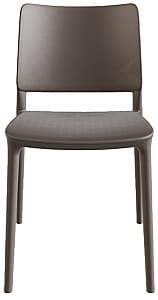 Scaun din plastic Papatya Joy-S Taupe 61