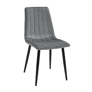 Стул DP DC-90P N23 Catifea Dark Grey+Black legs