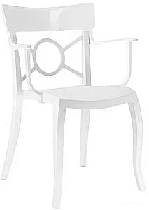 Scaun din plastic Papatya Opera-K White