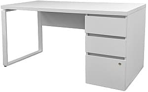 Офисный стол DP Urban+Встроенным Боксом Белый