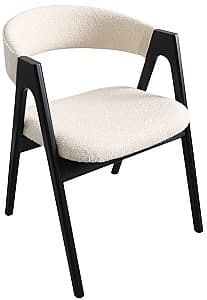 Стул DP Rustic White+Black Legs